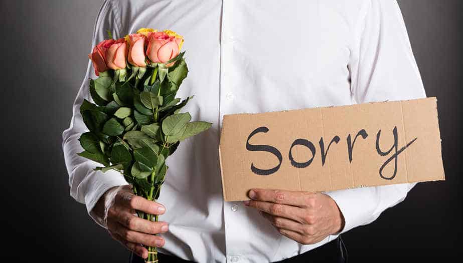 De vijf meest gemaakte fouten bij sorry zeggen